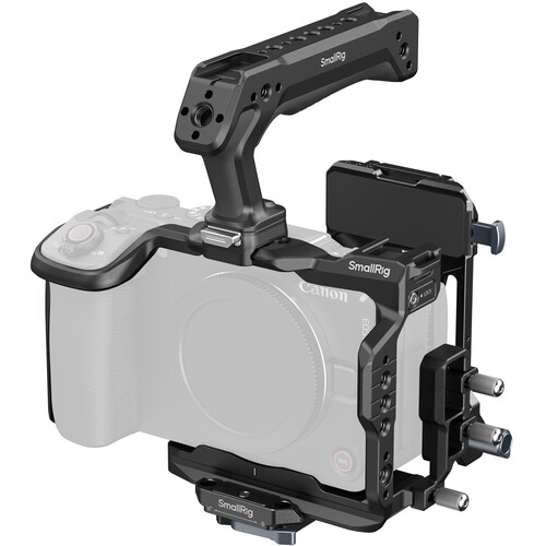 SmallRig HawkLock Quick Release Camera Cage Battery Plate Kit for Canon EOS R6 V