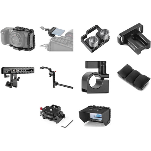 SmallRig Comfortable Shoulder Rig Kit for BMPCC 6K & 4K