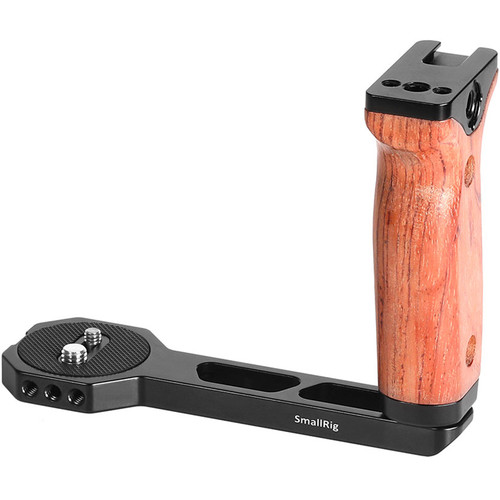 SmallRig Universal Wooden Side Handle for Ronin-S/Zhiyun Crane Series Handheld Gimbal