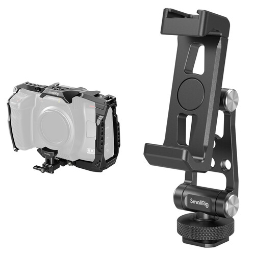 SmallRig Camera Cage & Phone Holder Kit for Blackmagic Design Cinema Camera 6K