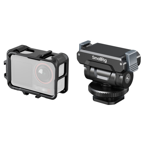 SmallRig Camera Cage + Quick Release Mount Kit Osmo Action 5 Pro/4/3