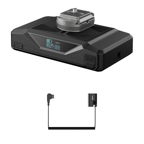 SmallRig CB75 Camera Base Battery + LP-E6NH Series Dummy Battery Kit