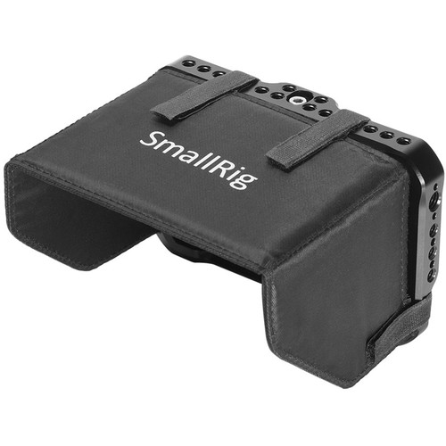SmallRig Cage with Sun Hood for SmallHD 5.5" Focus OLED HDMI or SDI Monitor
