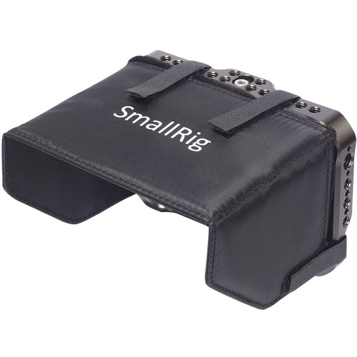 SmallRig Monitor Cage with Sun Hood for SmallHD FOCUS 5" HDMI/SDI (Dark Olive)