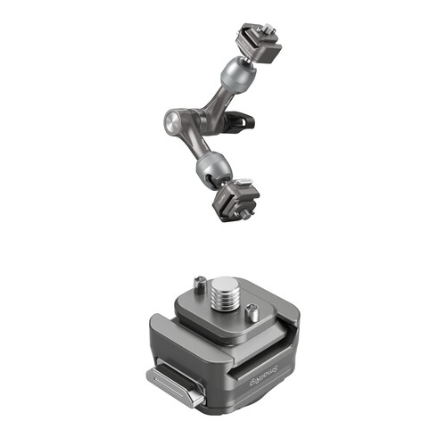 SmallRig HawkLock H21 Magic Arm + 1/4"-20 Quick Release Mount Kit (7")