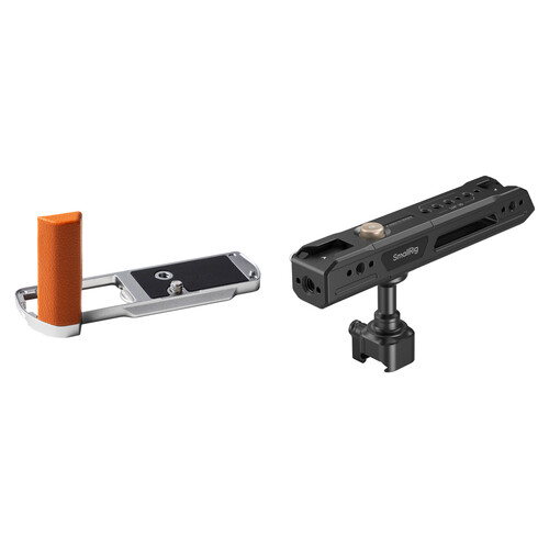 SmallRig L-Shape Handle for Lumix S9 and Rotating Top Handle Kit (Limited Edition Orange)