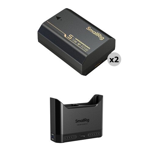 SmallRig NP-FZ100 USB-C CAM BAT (2 PK) + 5489