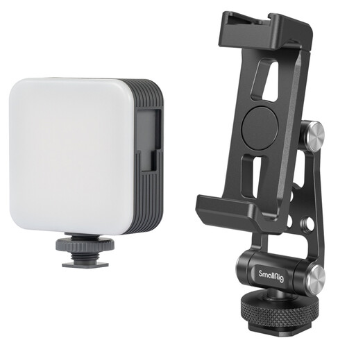 SmallRig P96 LED Light with Metal Phone Holder Kit