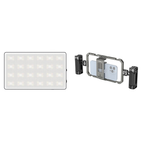 SmallRig RM120 Compact RGB LED Light with All-in-One Video Kit Basic Kit