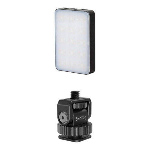 SmallRig RM75 Mini Light + Cold Shoe Adapter Kit