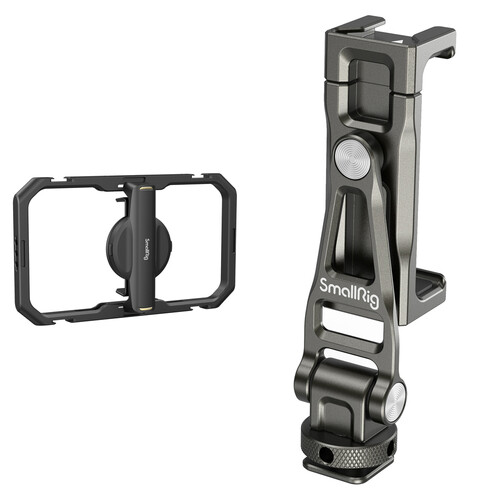 SmallRig Universal Quick Release Mobile Phone Cage Cold with Cold Shoe Smartphone Mount Kit