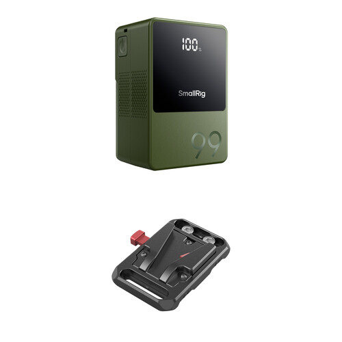 SmallRig VB99 MINI V MNT BATT - GREEN + 2987