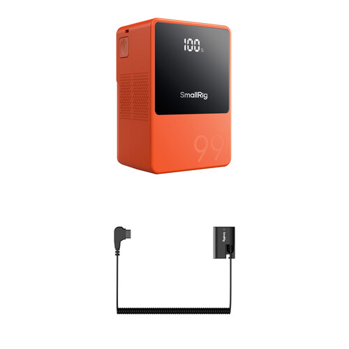 SmallRig VB99 MINI V MNT BATT - ORANGE + 4252