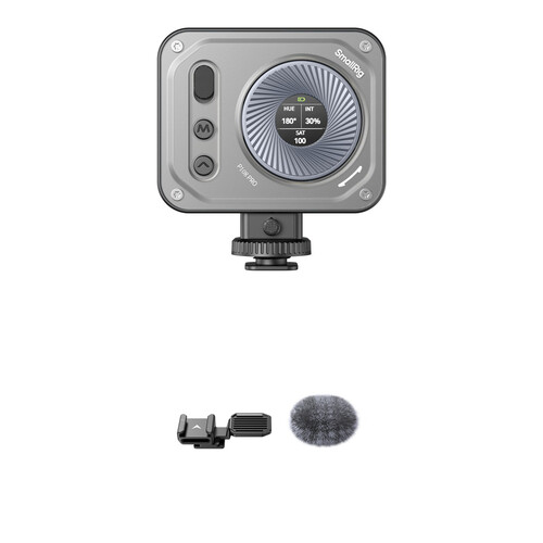 SmallRig Vibe P108 Pro Mini LED Light with Windshield Adapter for Sony ZV-E10 and ZV-1 Kit