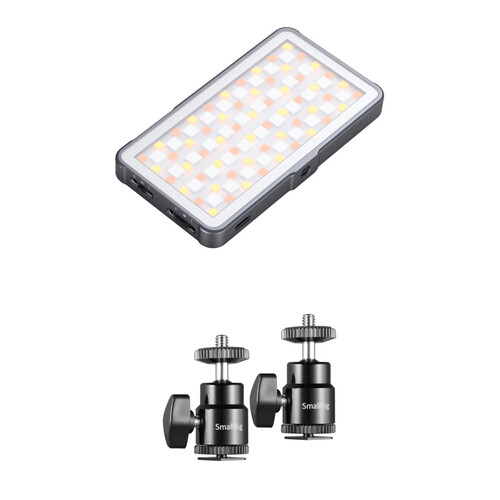 SmallRig Vibe P96L RGB LED Light with 1/4"-20 Shoe Mounts Kit