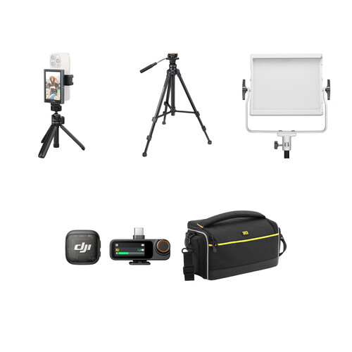 SmallRig Vlog Kit with Wireless Smartphone Video Monitor Large Room Kit