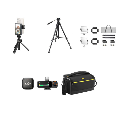 SmallRig Vlog Kit with Wireless Smartphone Video Monitor Large Room Kit
