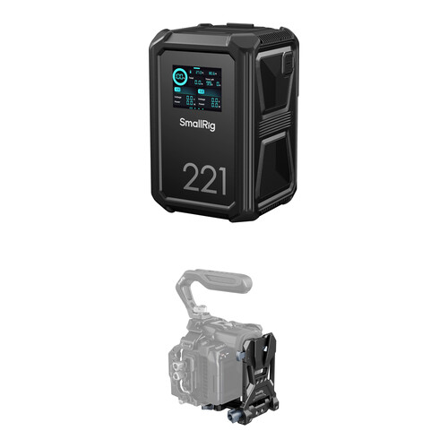 SmallRig X221 V-Mount Battery with Tilting Battery Mount