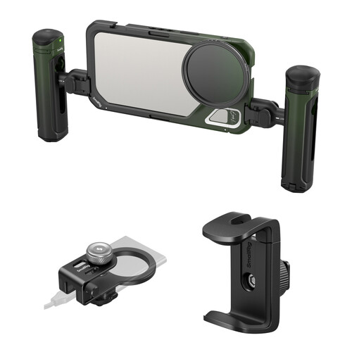 SmallRig x Brandon Li Special Mobile Video Cage with Full Accessories Kit for iPhone 15 Pro Max