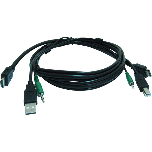 Smart-AVI KVM USB HDMI Cable with Audio (6')