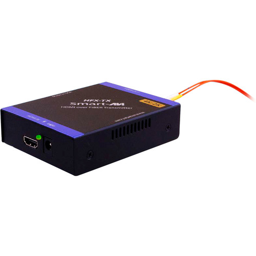 Smart-AVI HDMI 4K Multi-Mode Fiber Optic Extender Transmitter & Power Supply (1000')