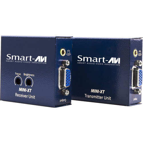 Smart-AVI Mini-XTS VGA Extender with Audio over CAT5e/6