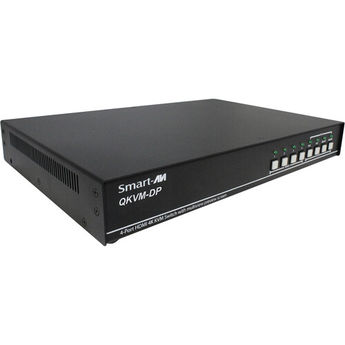 Smart-AVI 4x4 HDMI Matrix  Wall System with QWALL-HD and PS12VA3A