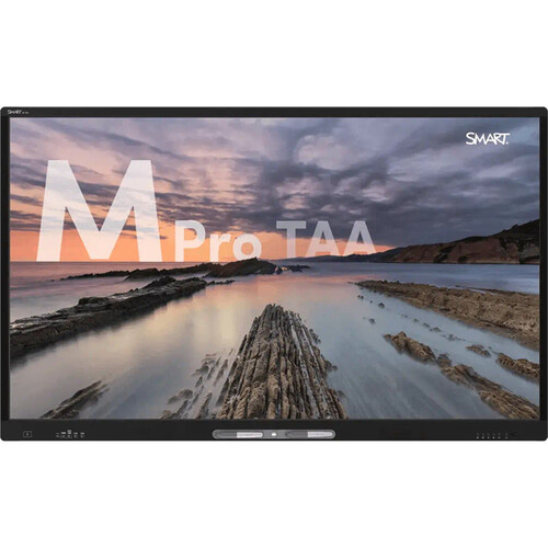 SMART Technologies M Pro Series TAA 86" UHD 4K Touch Screen Commercial Monitor