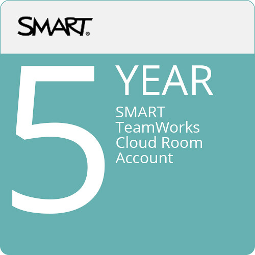 SMART Technologies SMART TeamWorks Cloud Room Account (5-Year Subscription)