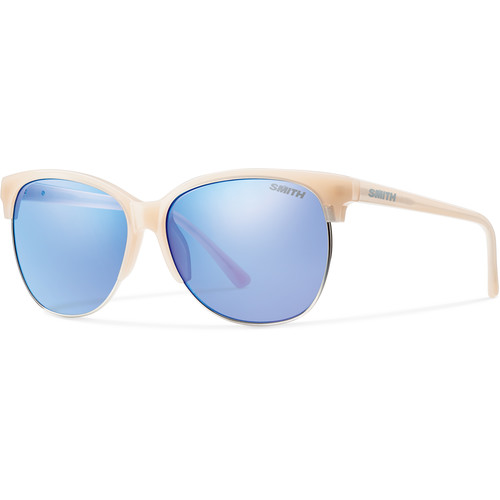 Smith Optics Rebel Sunglasses (Nude, Blue Flash Mirror)