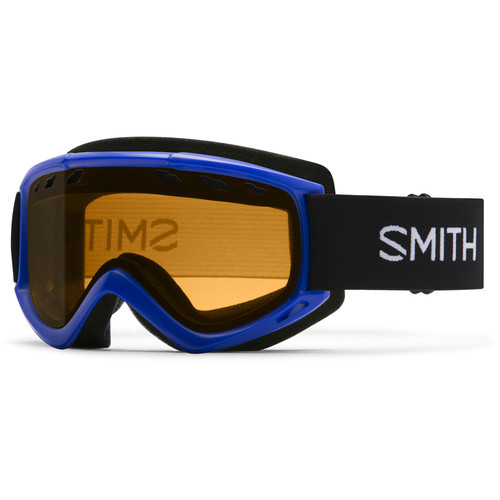 Smith Optics Medium-Fit Cascade Snow Goggle (Cobalt Frame, Gold Lite Lens)