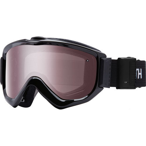 Smith Optics Knowledge Turbo Fan OTG Snow Goggles (Black Frame, Ignitor Mirror Lens)