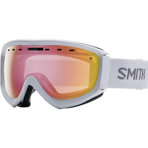 Smith Optics Prophecy OTG Snow Goggle (White Frame, Red Sensor Mirror Lens)