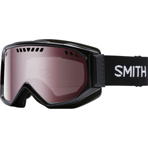 Smith Optics Medium-Fit Scope Snow Goggle (Black Frames, Ignitor Mirror Lenses)