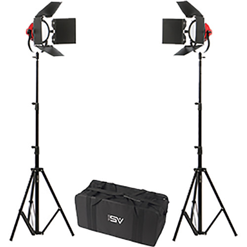 Smith-Victor LadyBug LED 2-Light Kit with Case