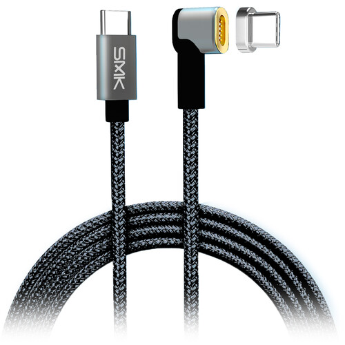 SMK-Link MagTech USB Type-C Charging Cable with Magnetic Tip (Black)