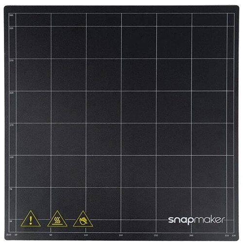Snapmaker Print Sheet with Double Sided Printing Stickers