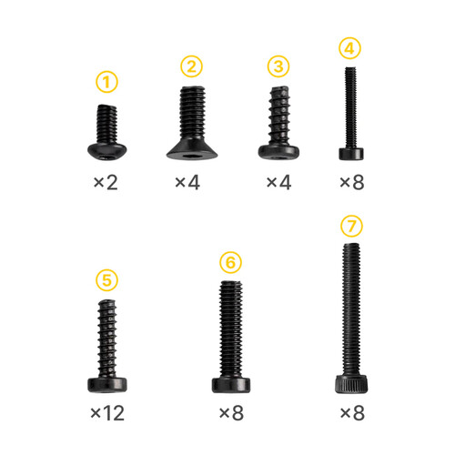 Snapmaker Screw Set for U1 3D Printer