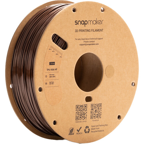 Snapmaker TPU 95A HF RFID Filament (1kg, Brown)