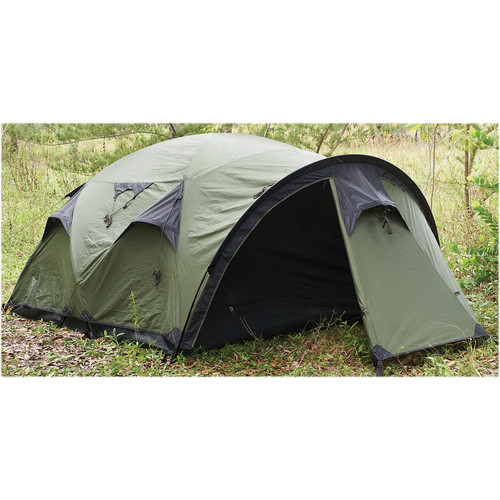 Snugpak The Cave 4-Person Tent (Olive) 92894 B&H Photo Video