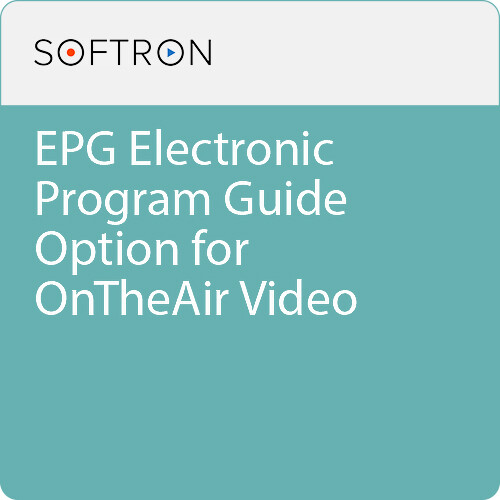 Softron EPG Electronic Program Guide Option for OnTheAir Video