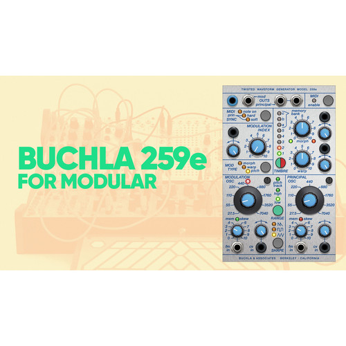 Softube Buchla 259e Twisted Waveform Generator Plug-In for Modular