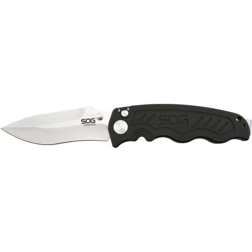 SOG Zoom Mini Folding Knife (Straight Edge, Box Packaging)
