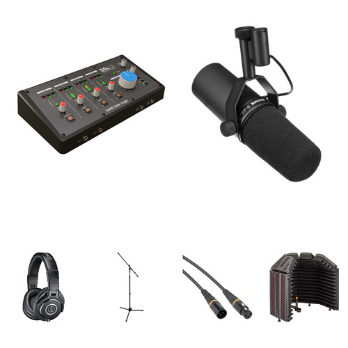 Solid State Logic SSL 12 USB Audio Interface with Voiceover Kit