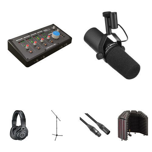 Solid State Logic SSL 12 USB Audio Interface with Voiceover Kit