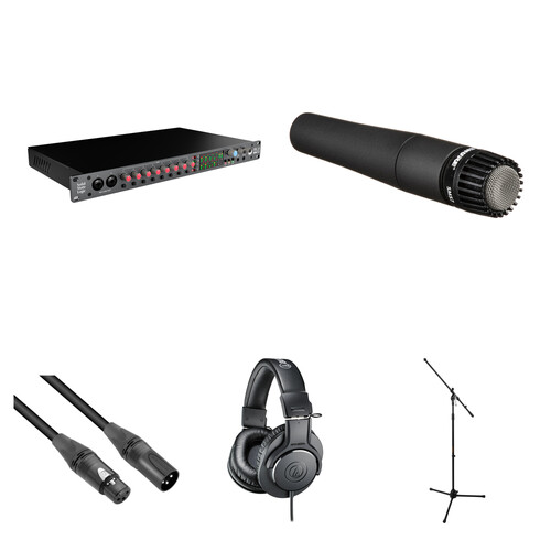 Solid State Logic SSL 18 USB-C Audio/MIDI Interface with Guitar Recording Kit