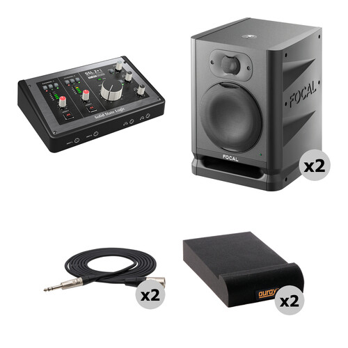 Solid State Logic SSL 2+ MKII USB-C Audio/MIDI Interface with Mixing Kit