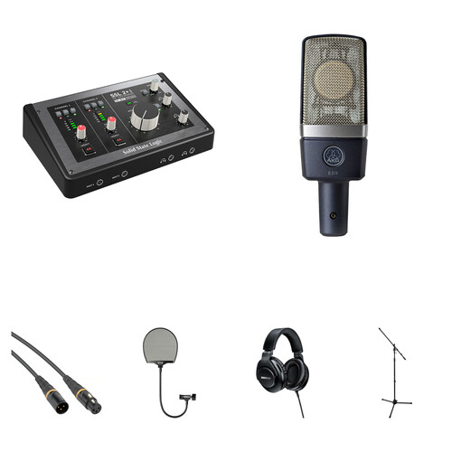 Solid State Logic SSL 2+ MKII USB-C Audio/MIDI Interface with Songwriting Kit