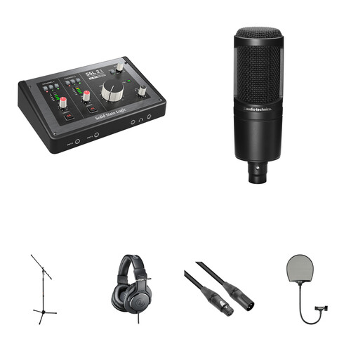 Solid State Logic SSL 2 MKII USB-C Audio Interface with Songwriting Kit