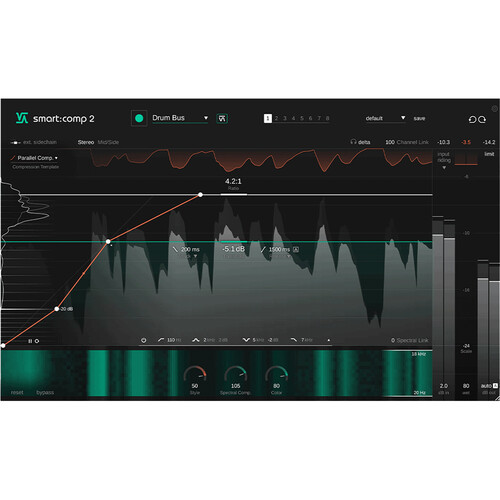 Sonible smart:comp 2 Intelligent Compressor Plug-In (Download)